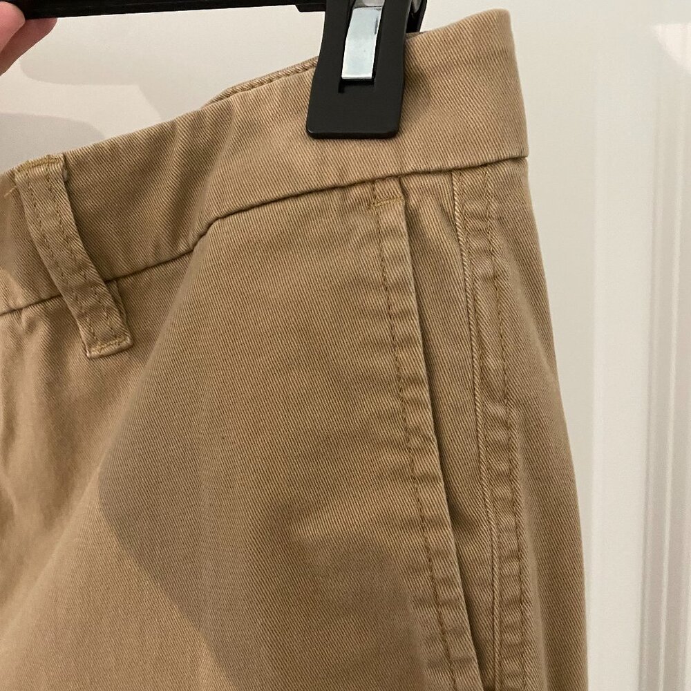 J. Crew Girlfriend Khakis Sz. 12 - Picture 3 of 6